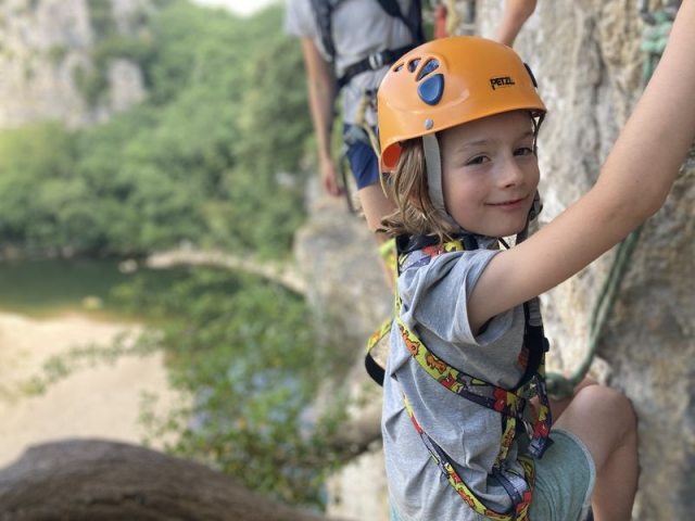 Via Corda KIDS du Pont d\'Arc avec Kayacorde