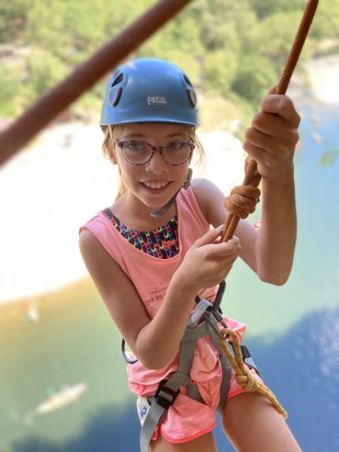 Via Corda KIDS du Pont d\'Arc avec Kayacorde