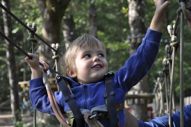 Parcours accrobranche - Adventure Camp