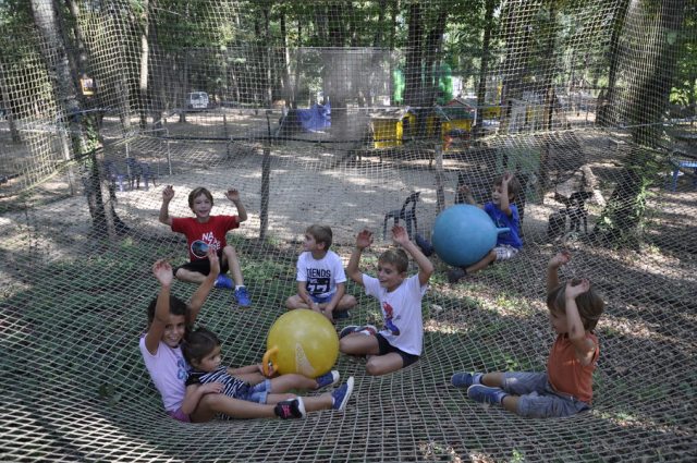 Parcours accrobranche - Adventure Camp