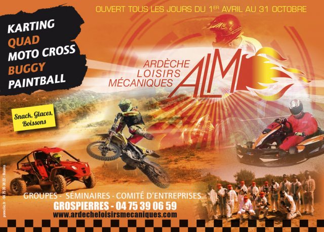Ardèche Loisirs Mécaniques: Quad, karting, buggy, moto, paintball
