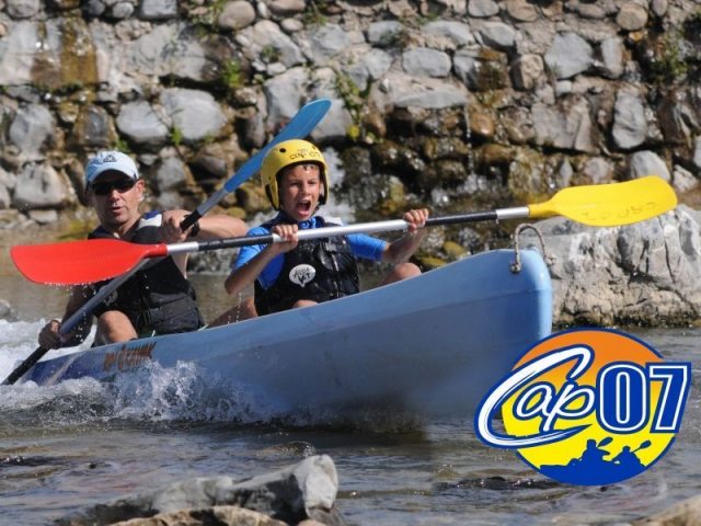 Canoë - Kayak de Balazuc à St Martin d\'Ardèche - 57 km / 3 jours avec Cap07 Canoë