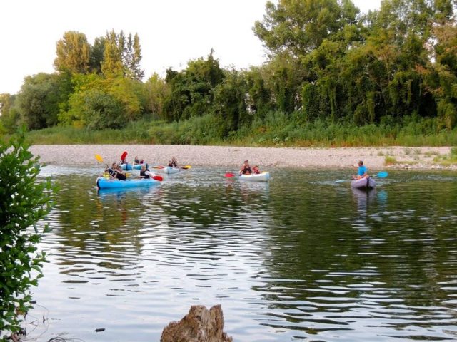Canoë - Kayak de Ruoms à Sampzon - 4 km avec Cap07 Canoë