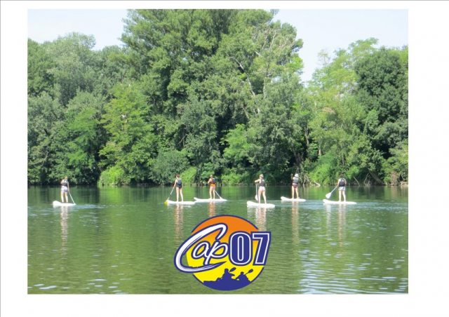 Stand Up Paddle avec Cap 07 canoë