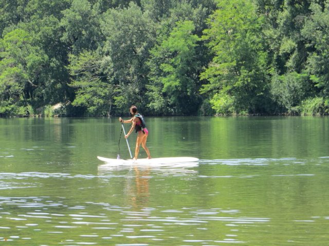 Stand Up Paddle avec Cap 07 canoë